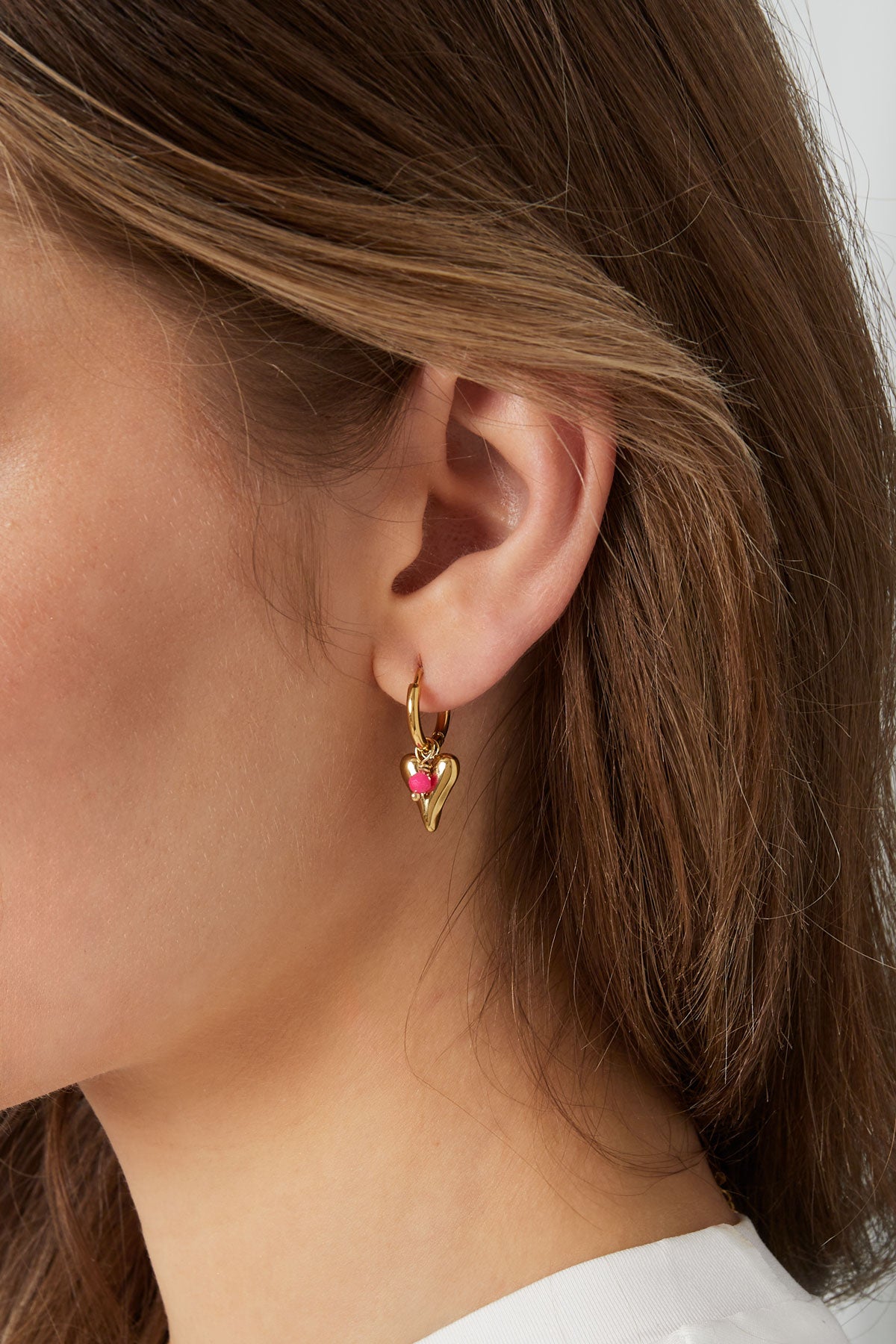 pendientes de corazón vivo