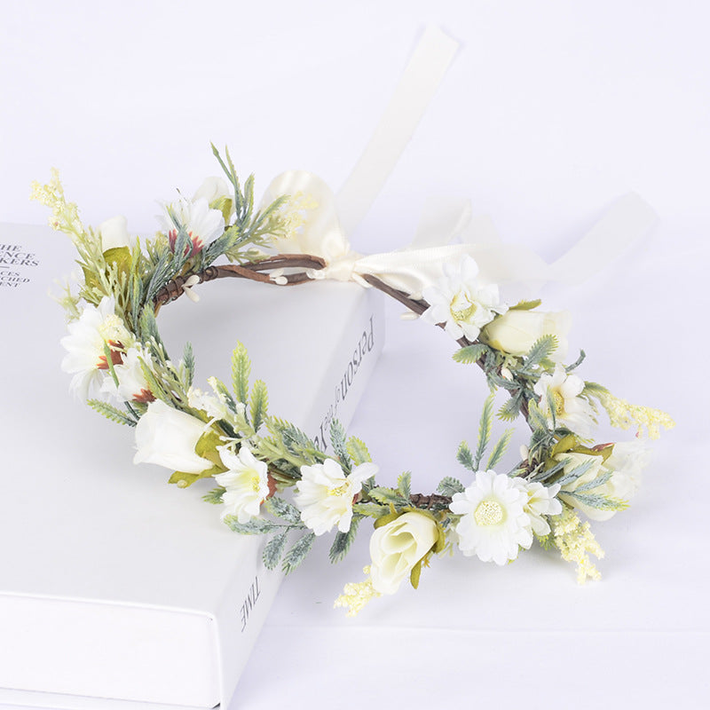 Diadema de Flores CHLOÉ • Accesorio de Cabello
