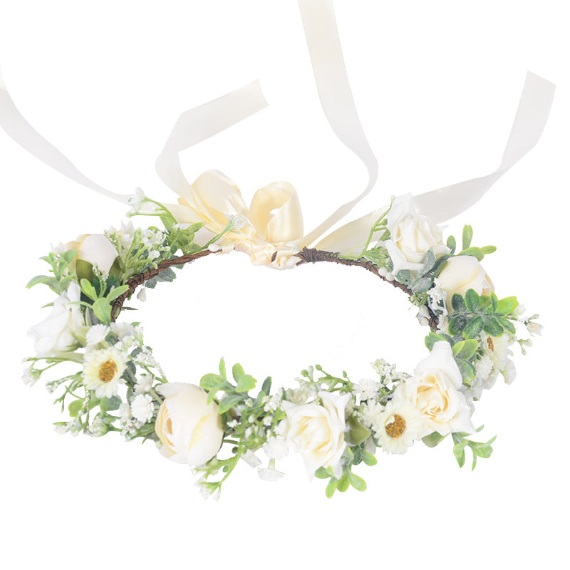Corona Floral AUDREY • Estilo Boho-Chic