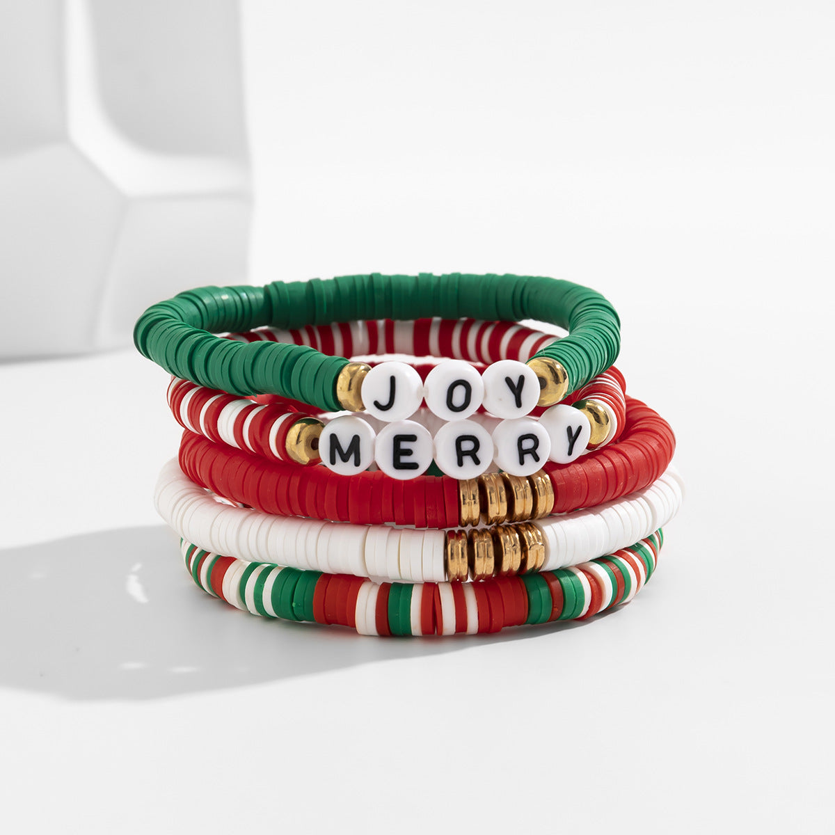 Set de Pulseras Navideñas CARLA • Edición Festiva