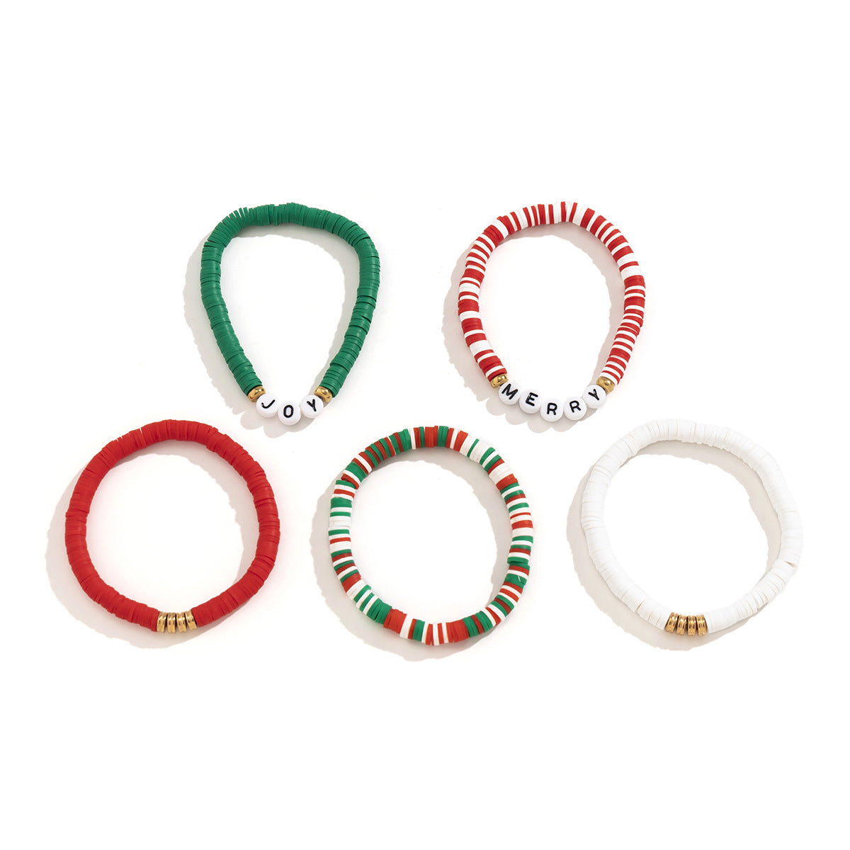 Set de Pulseras Navideñas CARLA • Edición Festiva