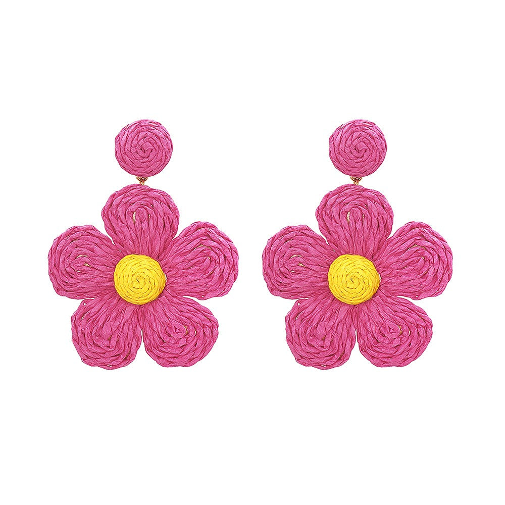 Pendientes de Hilo de Cáñamo ELENA • Estilo Boho