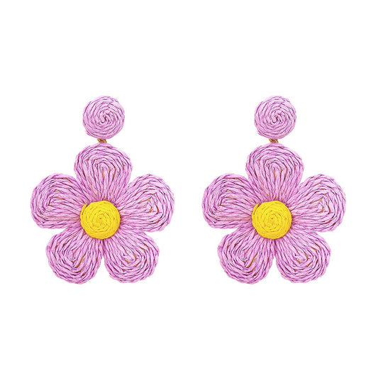 Pendientes de Hilo de Cáñamo ELENA • Estilo Boho