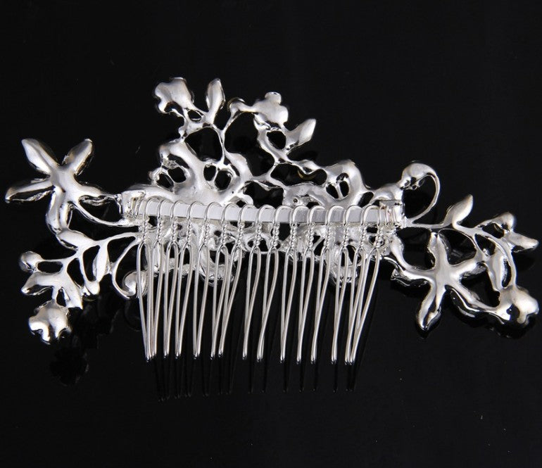 Peineta Nupcial de Perlas y Pedrería PERLA • Accesorio de Boda