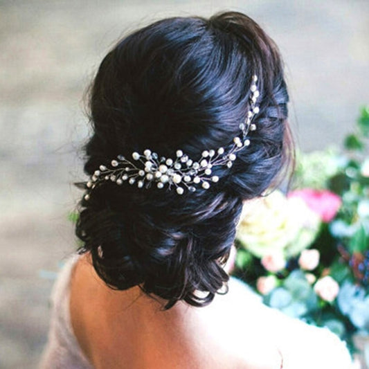 Peineta Alargada de Pedrería ANDREA • Tocado Nupcial