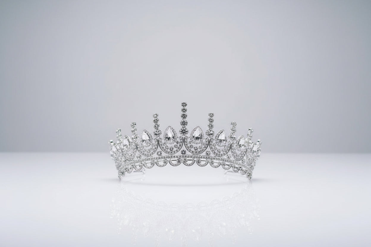 Corona Nupcial GABRIELLE • Accesorio de Cabello