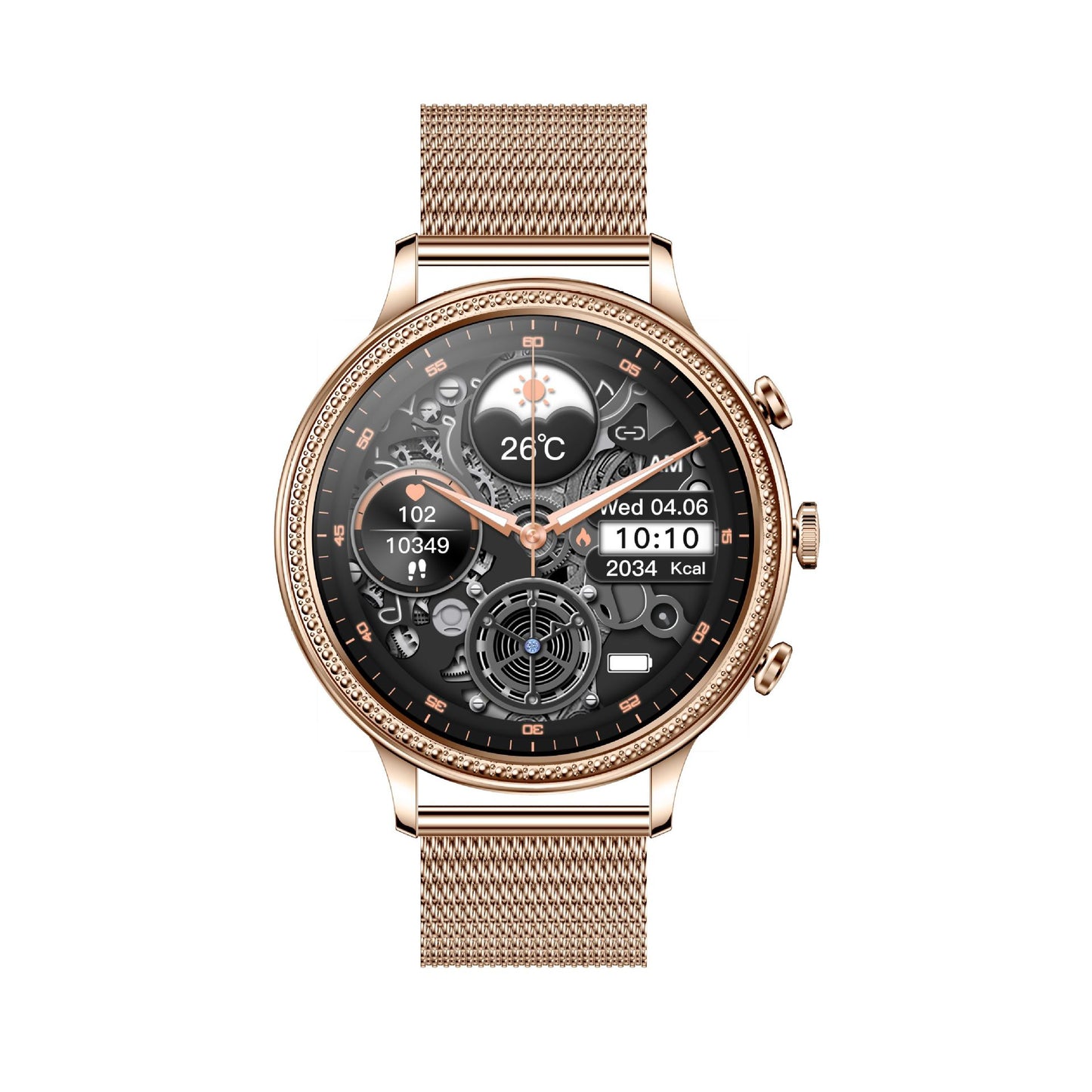 Reloj Chloe | Smartwatch Elegante de Aluminio con Monitoreo de Salud IOS