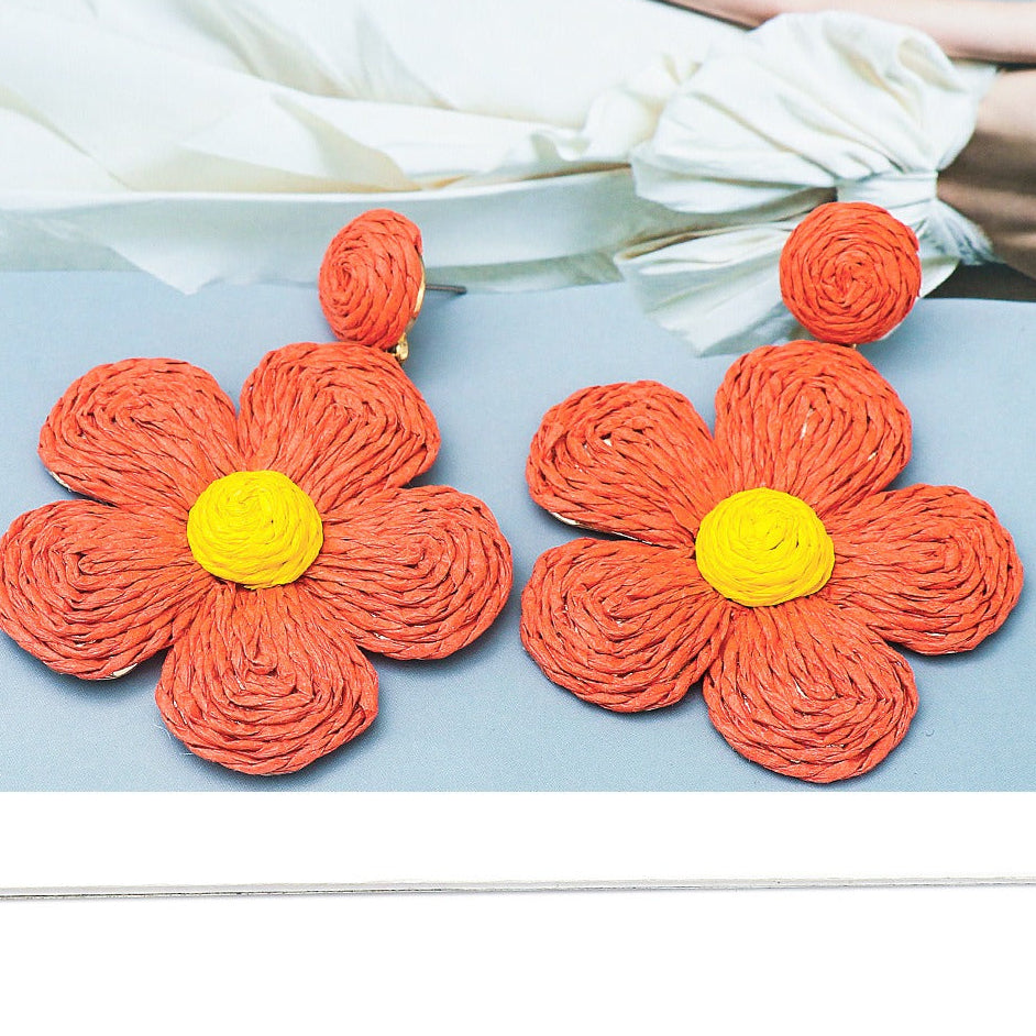 Pendientes de Hilo de Cáñamo ELENA • Estilo Boho
