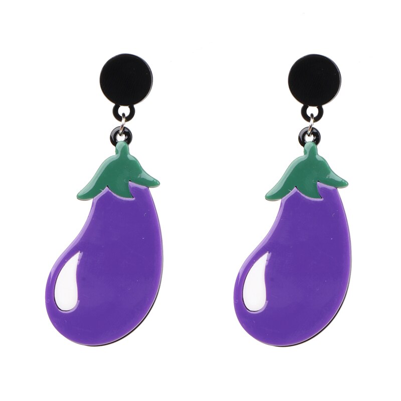 Pendientes Redondos de Frutas REBECA • Estilo Boho Summer