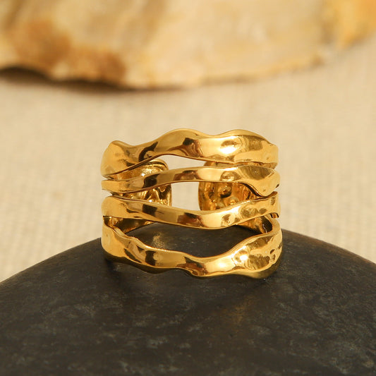 Anillo Alba | Diseño Asimétrico Contemporáneo