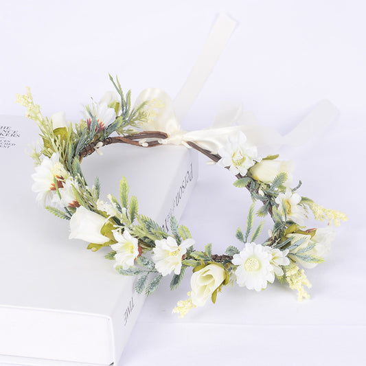 Diadema de Flores CHLOÉ • Accesorio de Cabello