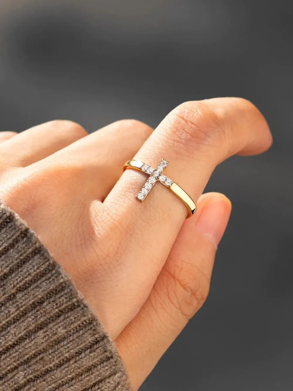 Anillo Sofía | Plata de Ley 925 y Baño de Oro con Circonitas