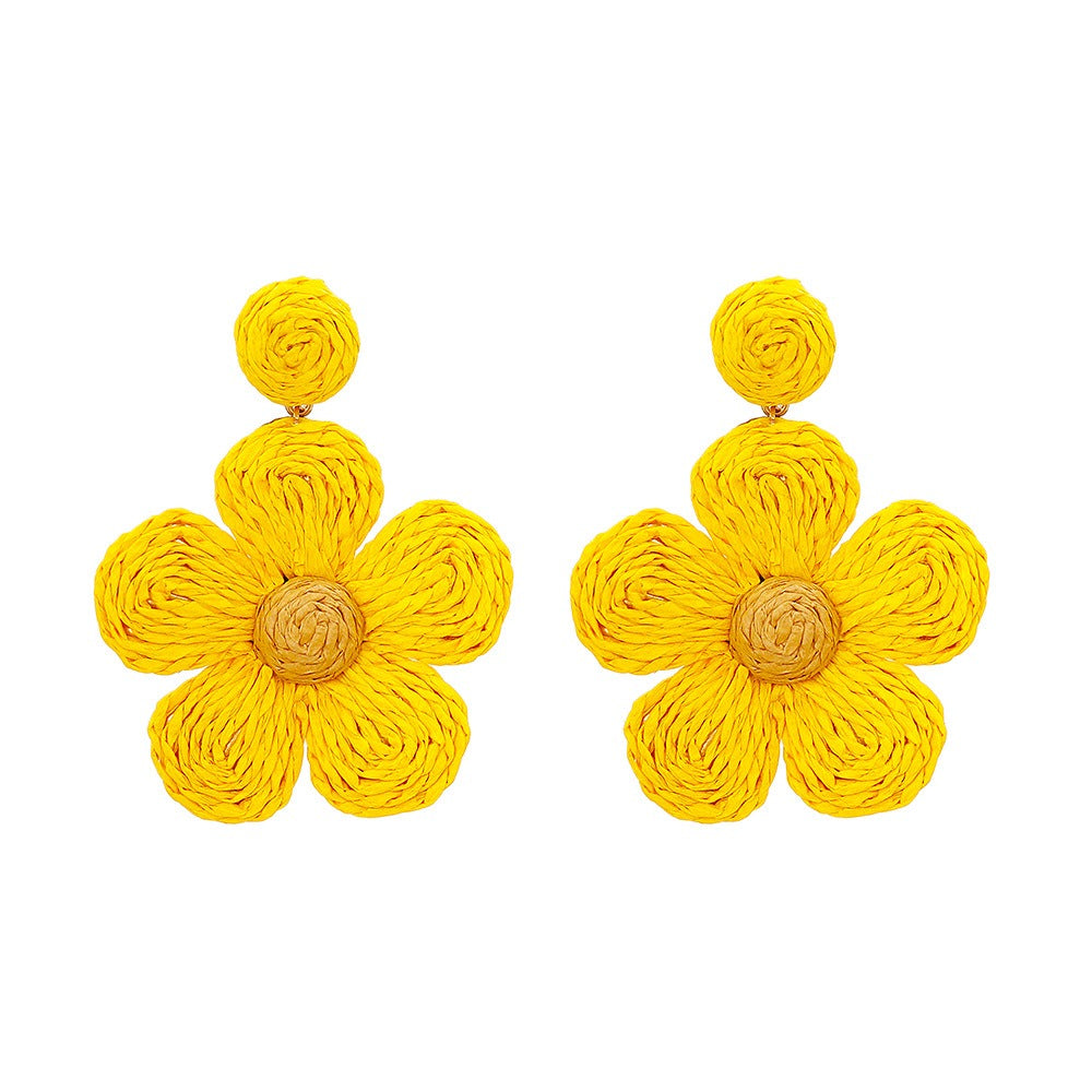 Pendientes de Hilo de Cáñamo ELENA • Estilo Boho