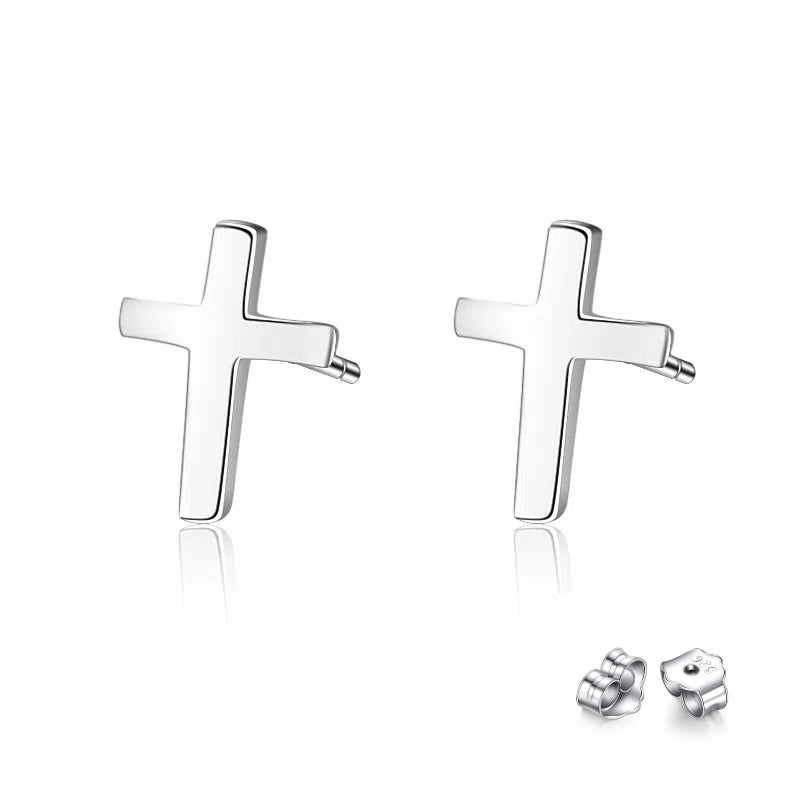 Pendientes Zoe | Studs Minimalistas en Plata de Ley 925